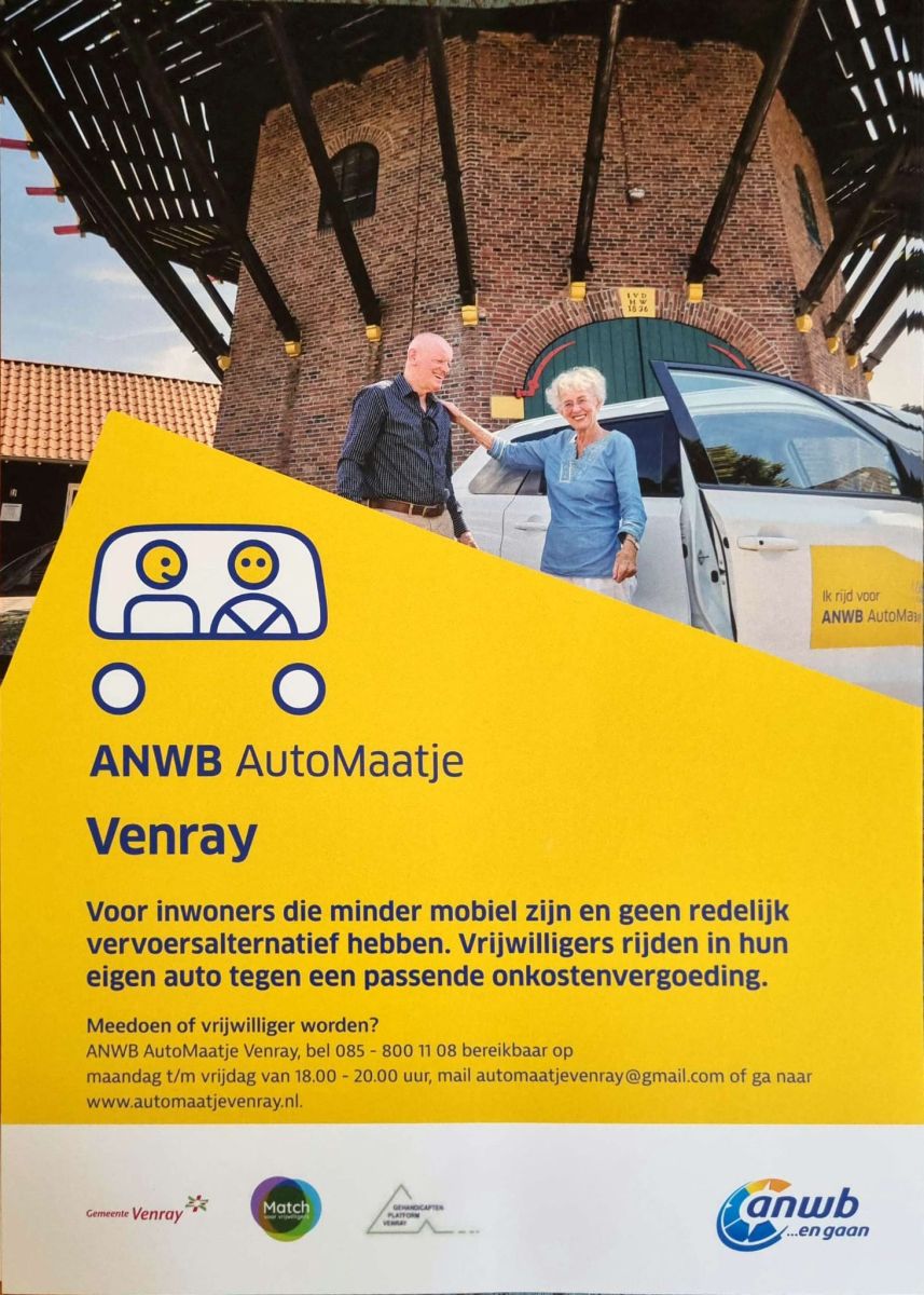 Start automaatje Venray per 19-9-2025